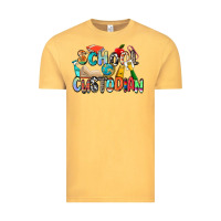 Vintage Mustard school custodian Vintage Tee - Zillion Design Studio