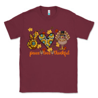 Peace Love Thankful Classic Tee | Teevron