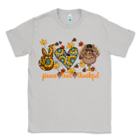 Moon Dust Peace Love Thankful Classic Tee - CowhideDigitalArt