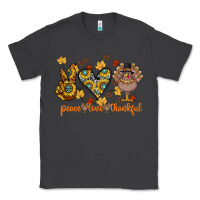Smoke Peace Love Thankful Classic Tee - CowhideDigitalArt