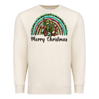 Sandshell merry christmas cactus rainbow Premium Sweatshirt - BarkalooDesign