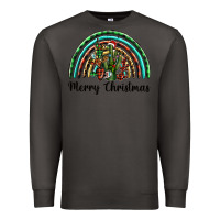 Smoke merry christmas cactus rainbow Premium Sweatshirt - BarkalooDesign