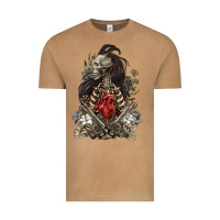 Vintage Camel floral skeleton Vintage Tee - RanaPortraitStore