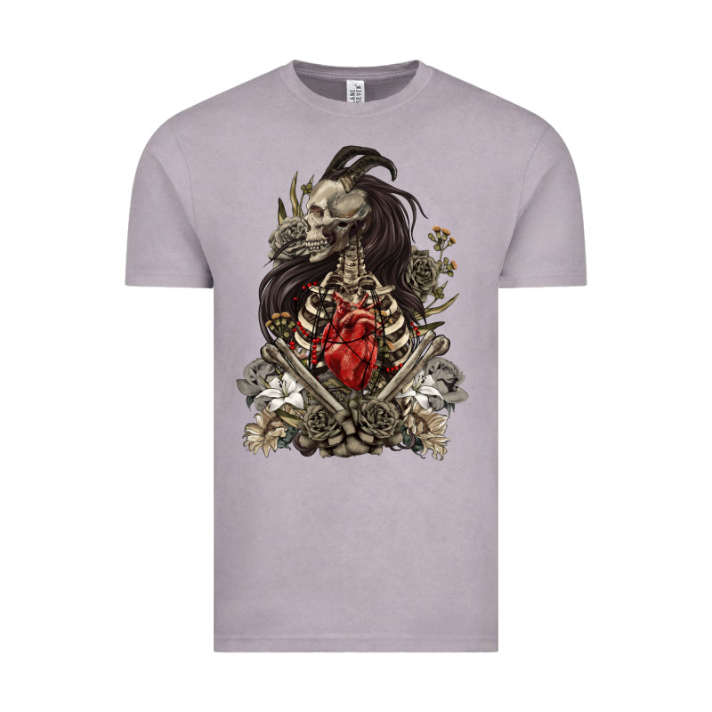 Floral Skeleton Vintage Tee by RanaPortraitStore | Teevron