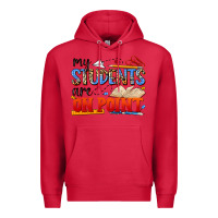 Cardinal my students are on point Premium Hoodie - NancyCooperArtShop