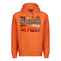 Carrot my students are on point Premium Hoodie - NancyCooperArtShop