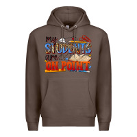 Coffee my students are on point Premium Hoodie - NancyCooperArtShop