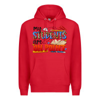 Red my students are on point Premium Hoodie - NancyCooperArtShop