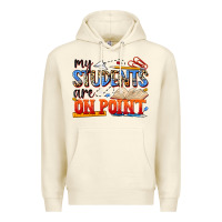 Sandshell my students are on point Premium Hoodie - NancyCooperArtShop