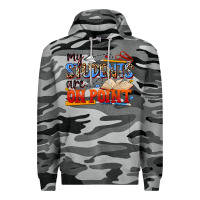 Slate Camo my students are on point Premium Hoodie - NancyCooperArtShop