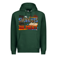 Sports Green my students are on point Premium Hoodie - NancyCooperArtShop
