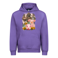 Tulip Western Pigs with Crosses Urban Hoodie - LillyAllenDesigns