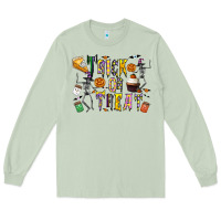 Matcha trick or treat Long Sleeve Tee - CowhideDigitalArt