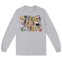 Moon Dust trick or treat Long Sleeve Tee - CowhideDigitalArt