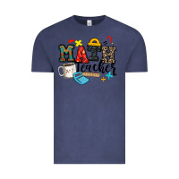 Vintage Denim math teacher Vintage Tee - Zillion Design Studio