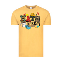 Vintage Mustard math teacher Vintage Tee - Zillion Design Studio