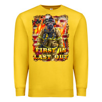 Lemon First In last Out Firefighter Premium Sweatshirt - LillyAllenDesigns