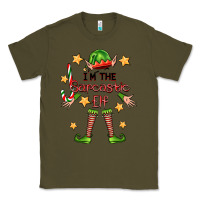 Army Green im the sarcastic elf Classic Tee - FaDigitalArtStudio