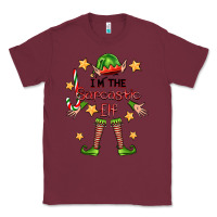 Burgundy im the sarcastic elf Classic Tee - FaDigitalArtStudio
