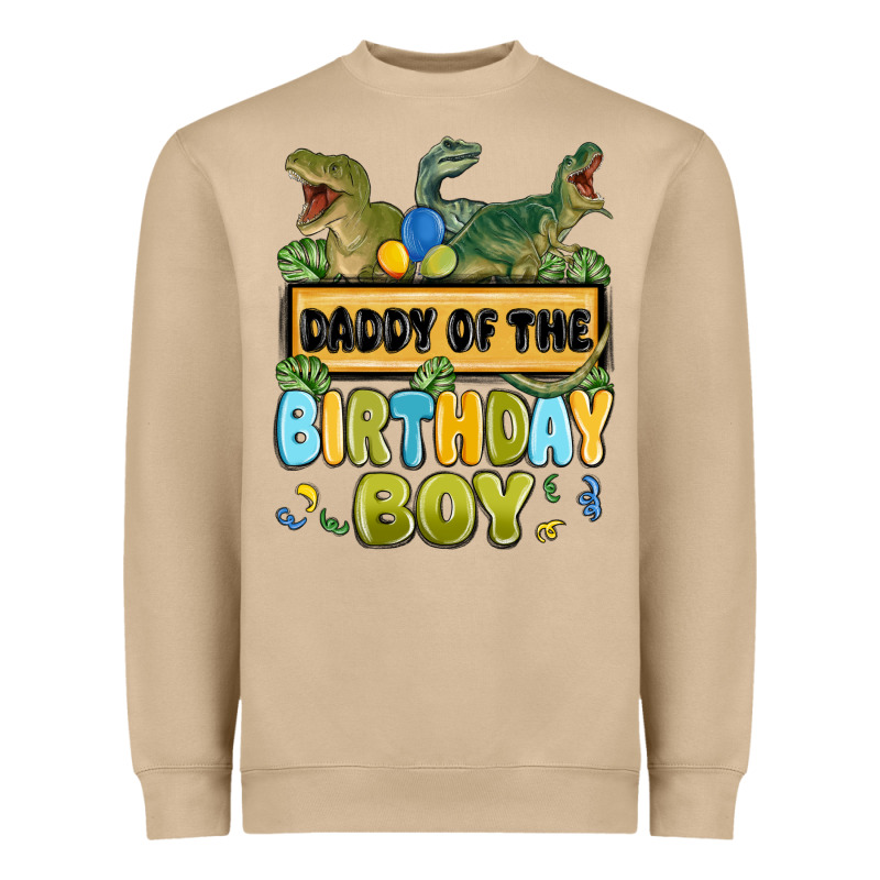 Daddy Of The Birthday Boy Heavyweight Sweatshirt by MaliasSmallBusiness | Teevron