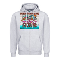 Heather Grey soul of a mermaid mouth of a sailor Zipper Hoodie - JahusDesignShop