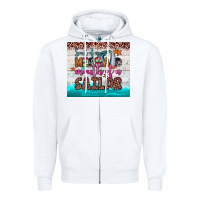 White soul of a mermaid mouth of a sailor Zipper Hoodie - JahusDesignShop