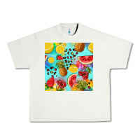 Pistachio fruits tie dye seamless pattern Urban Heavy Tee - Zillion Design Studio