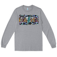 Heather Grey girl mama Long Sleeve Tee - SublimationCraftShop