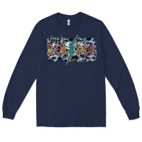 Navy girl mama Long Sleeve Tee - SublimationCraftShop