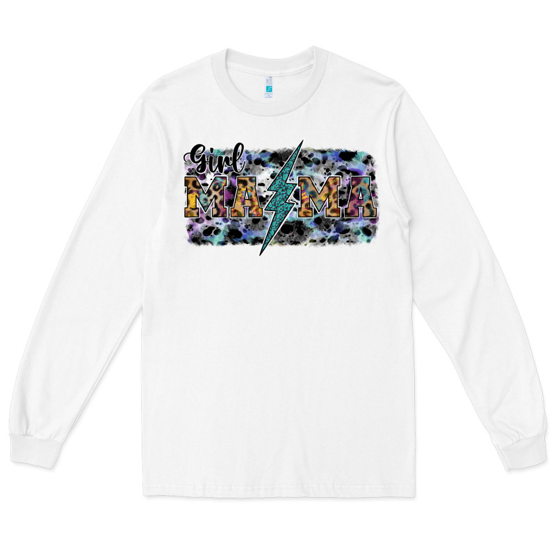 Girl Mama Long Sleeve Tee by SublimationCraftShop | Teevron