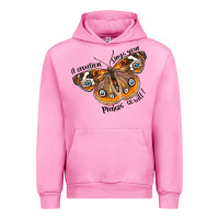 Fuchsia Pink If Creation Sings Your Praises So Will I Urban Hoodie - LillyAllenDesigns
