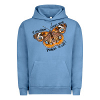 Pigment Pebble Blue If Creation Sings Your Praises So Will I Urban Hoodie - LillyAllenDesigns