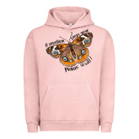 Pigment Salmon If Creation Sings Your Praises So Will I Urban Hoodie - LillyAllenDesigns