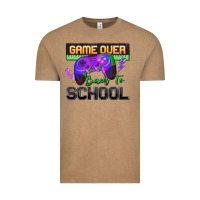 Vintage Coffee game over back to school Vintage Tee - Zillion Design Studio