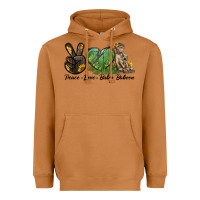 Meerkat Peace Love Baby Baboon Heavyweight Hoodie - LillyAllenDesigns