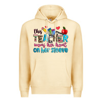 Pina Colada this teacher wears her her on her sleeve Premium Hoodie - NancyCooperArtShop