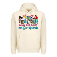 Tofu this teacher wears her her on her sleeve Premium Hoodie - NancyCooperArtShop