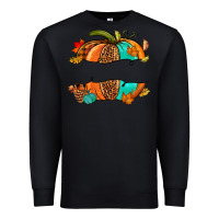 Black custom pumpkin name Premium Sweatshirt - NancyCooperArtShop