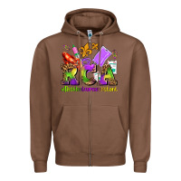 Chestnut mardi gras rca resident care assistant Zipper Hoodie - AdoDesignShop