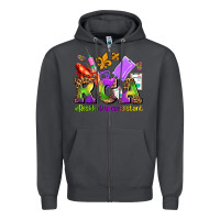 Smoke mardi gras rca resident care assistant Zipper Hoodie - AdoDesignShop