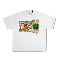 Lunar Rock coffee teach repeat Urban Heavy Tee - texasbilliewilder