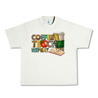 Pistachio coffee teach repeat Urban Heavy Tee - texasbilliewilder