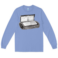 Colony Blue wrist coach Long Sleeve Tee - FaDigitalArtStudio