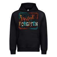 Black Not perfect just forgiven Urban Hoodie - LillyAllenDesigns