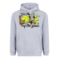Heather Grey for the love of the game tennis Heavyweight Hoodie - BarkalooDesign