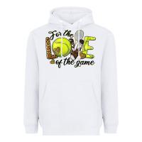 White for the love of the game tennis Heavyweight Hoodie - BarkalooDesign