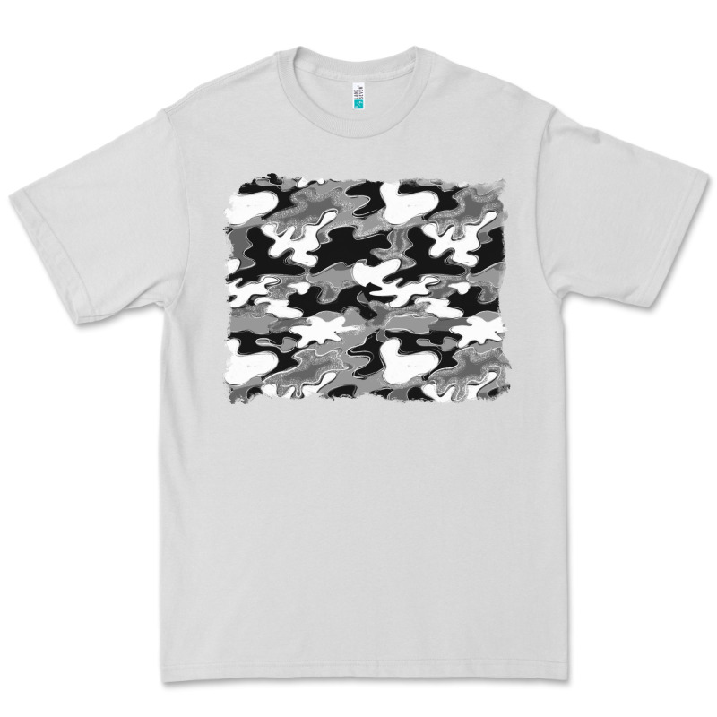 Black And White Camouflage Background Premium Tee by Artiststas | Teevron