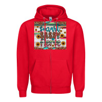 Red smart  sassy fierce Zipper Hoodie - JahusDesignShop