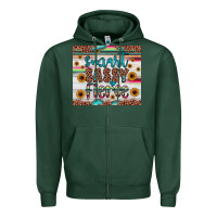 Sports Green smart  sassy fierce Zipper Hoodie - JahusDesignShop