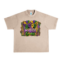French Oak mardi gras mask with leopard background Urban Heavy Tee - RanaPortraitStore